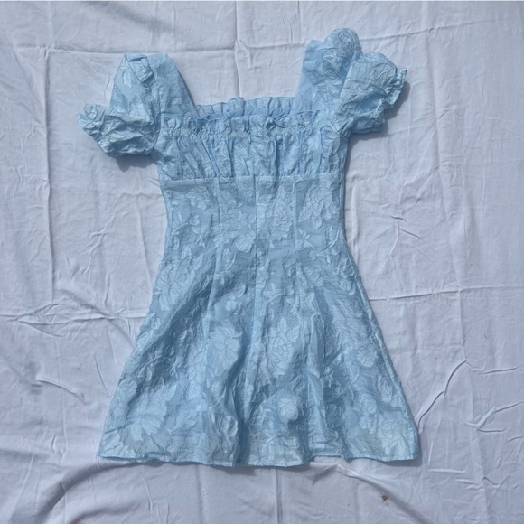 Blue mini dress - Picture 3 of 4